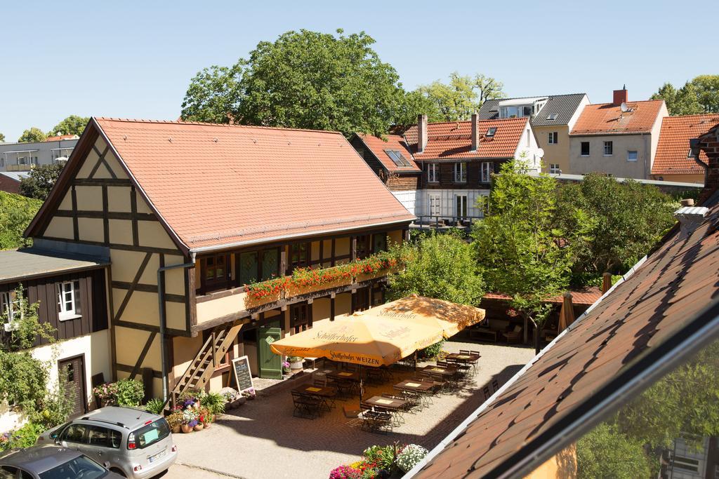 Up Hus Hotel Neuruppin Exterior foto